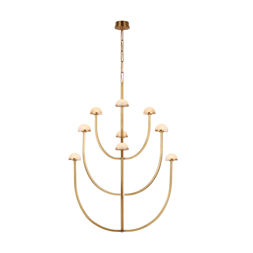 Pedra Chandelier Minimalist Arc Geometry - Letslighting