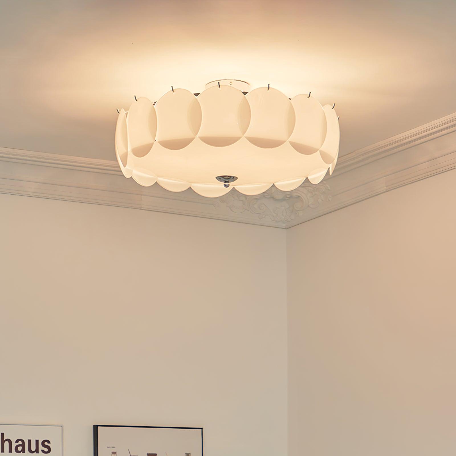 Valentina Petal Shell Ceiling Light - Letslighting