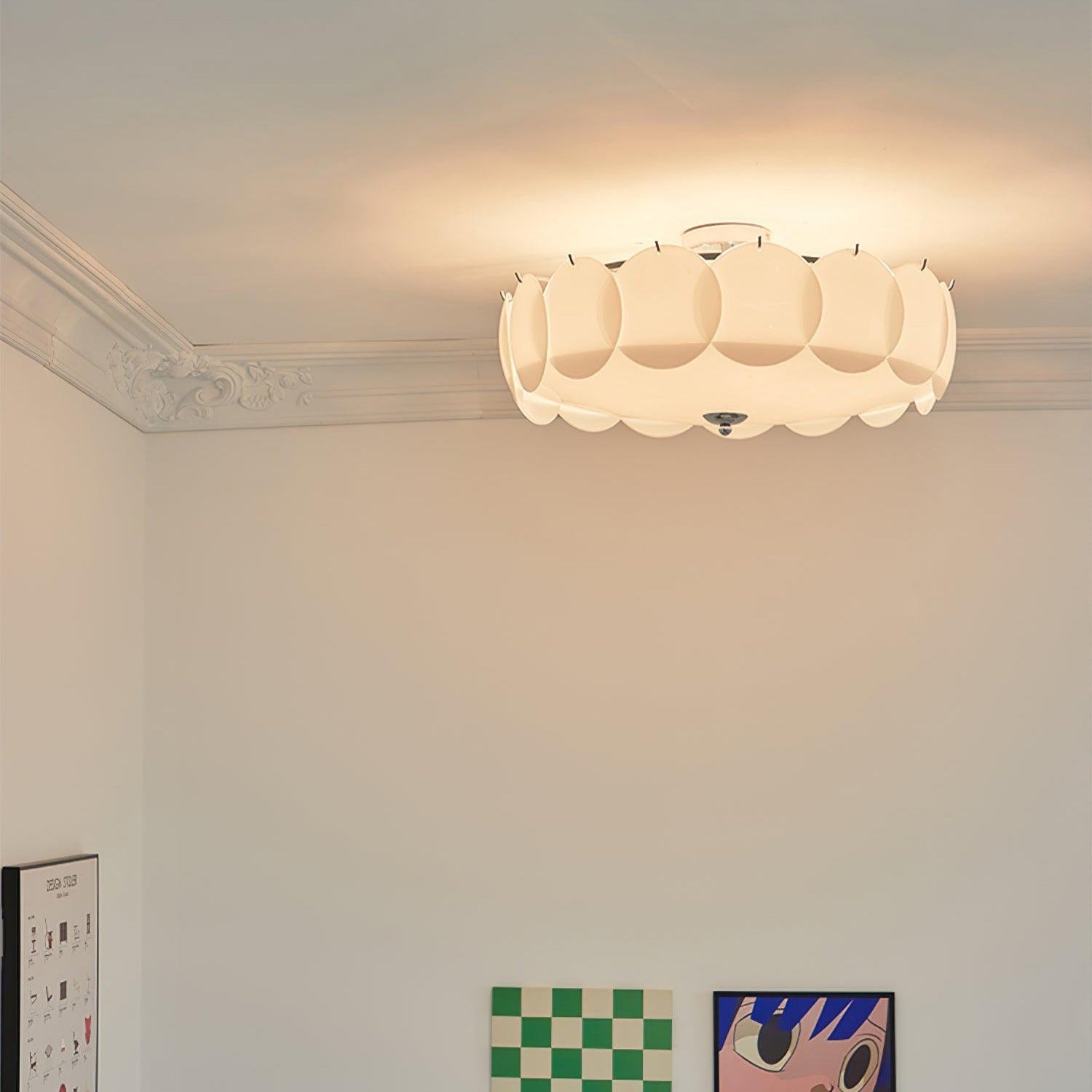 Valentina Petal Shell Ceiling Light - Letslighting
