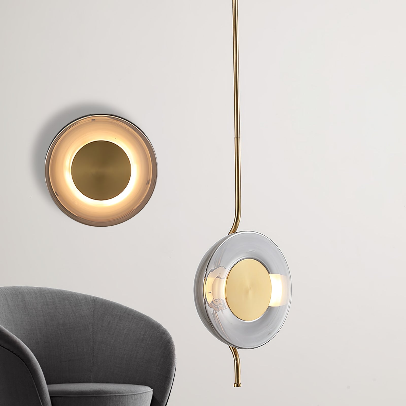 Umirus Modern Minimalist Glass Pendant Lamp - Letslighting