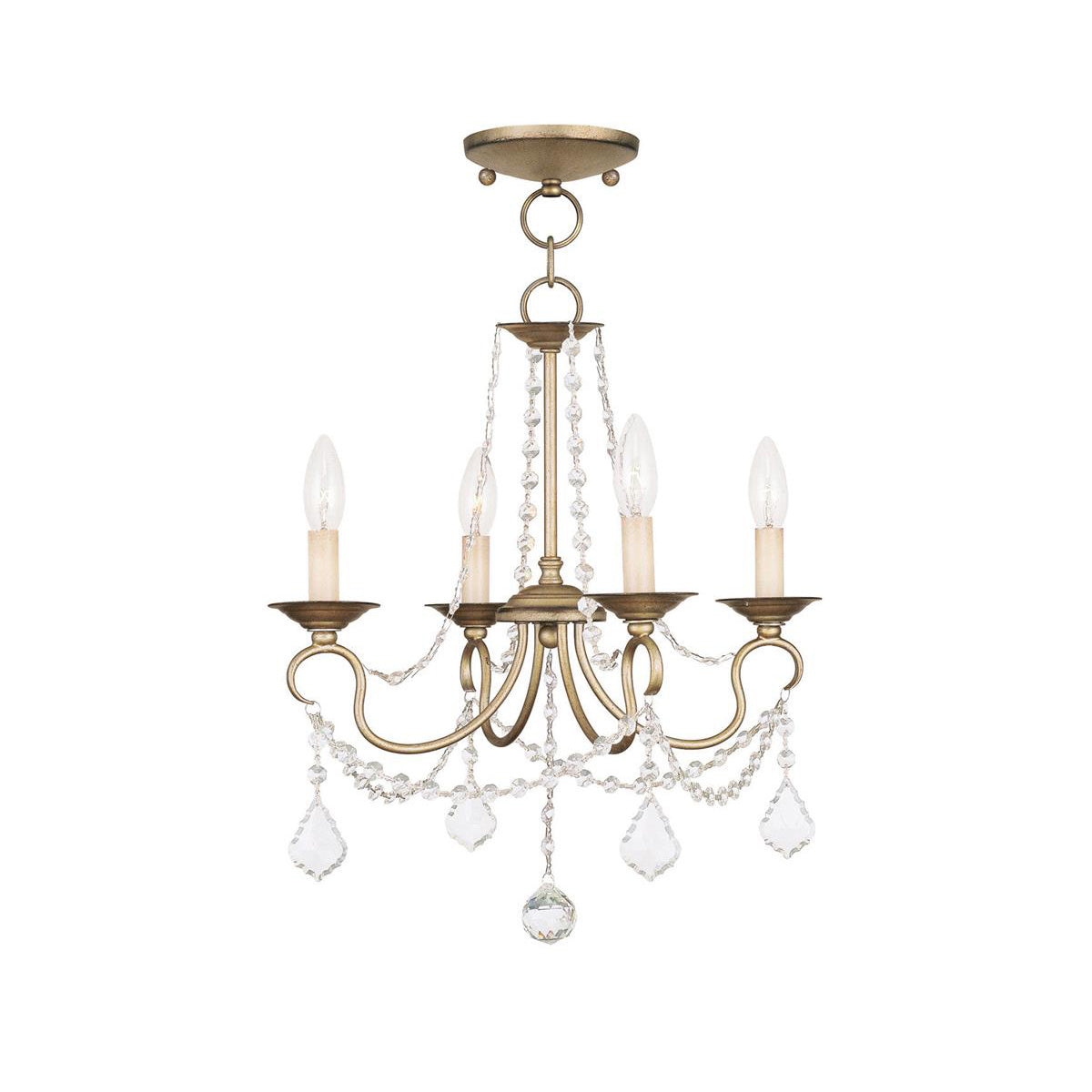Mysorarae Postmodern Luxury Brass Crystal Chandelier - Letslighting