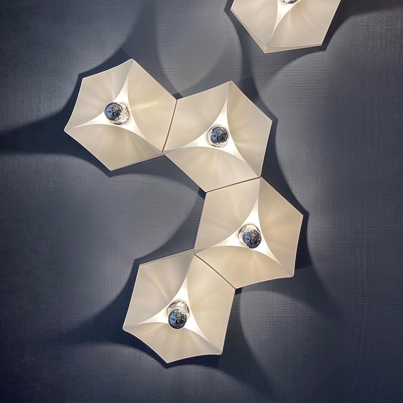 Lustra Wall Light Fabric Geometric - Letslighting