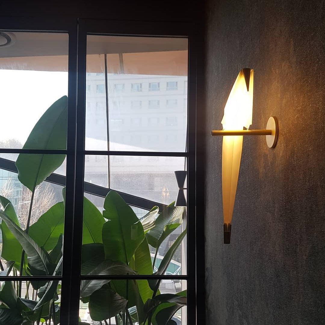 Arisha Wall Lamp Bird Vintage/Art-Deco Bedroom