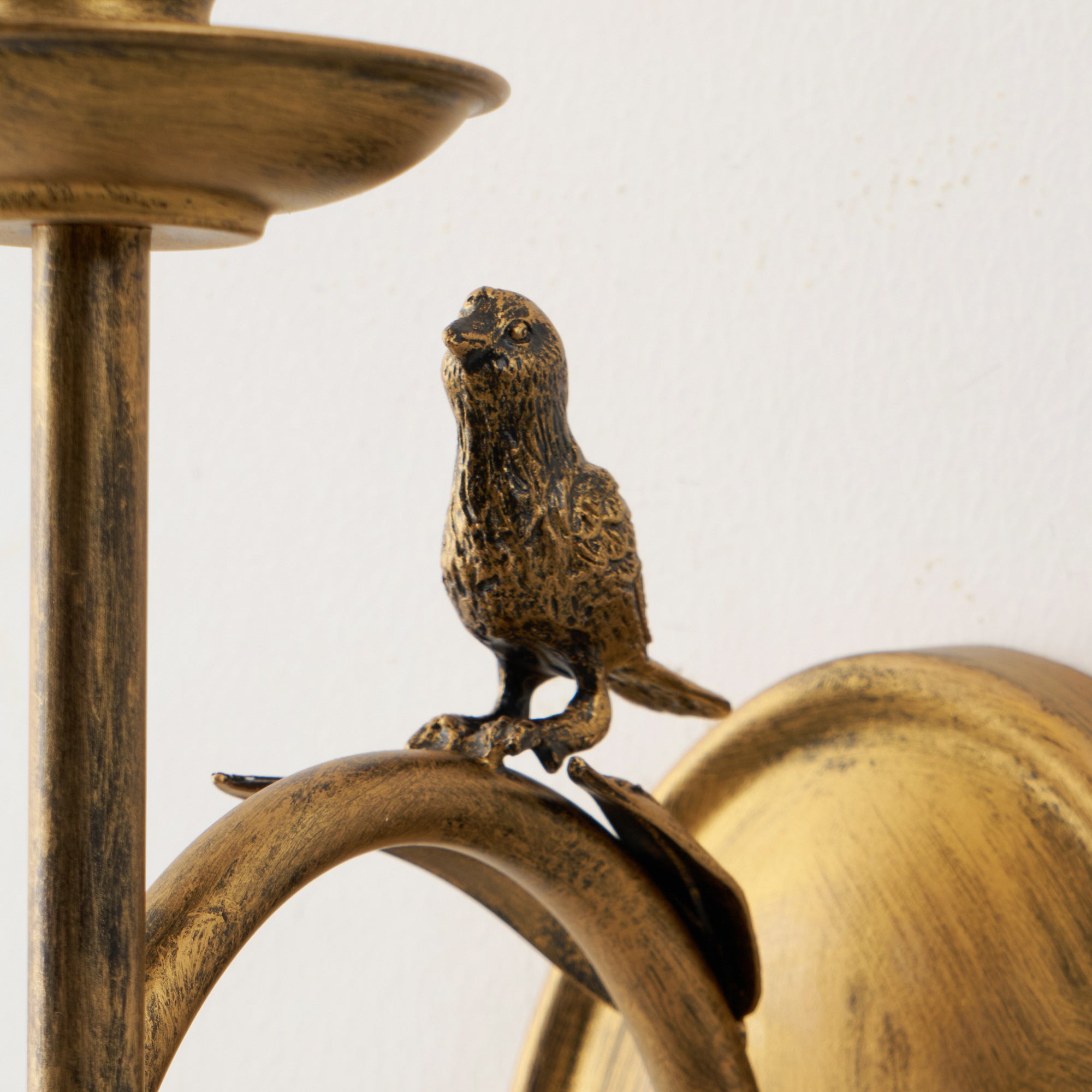 Silva Vintage Bird Indoor Wall Sconce