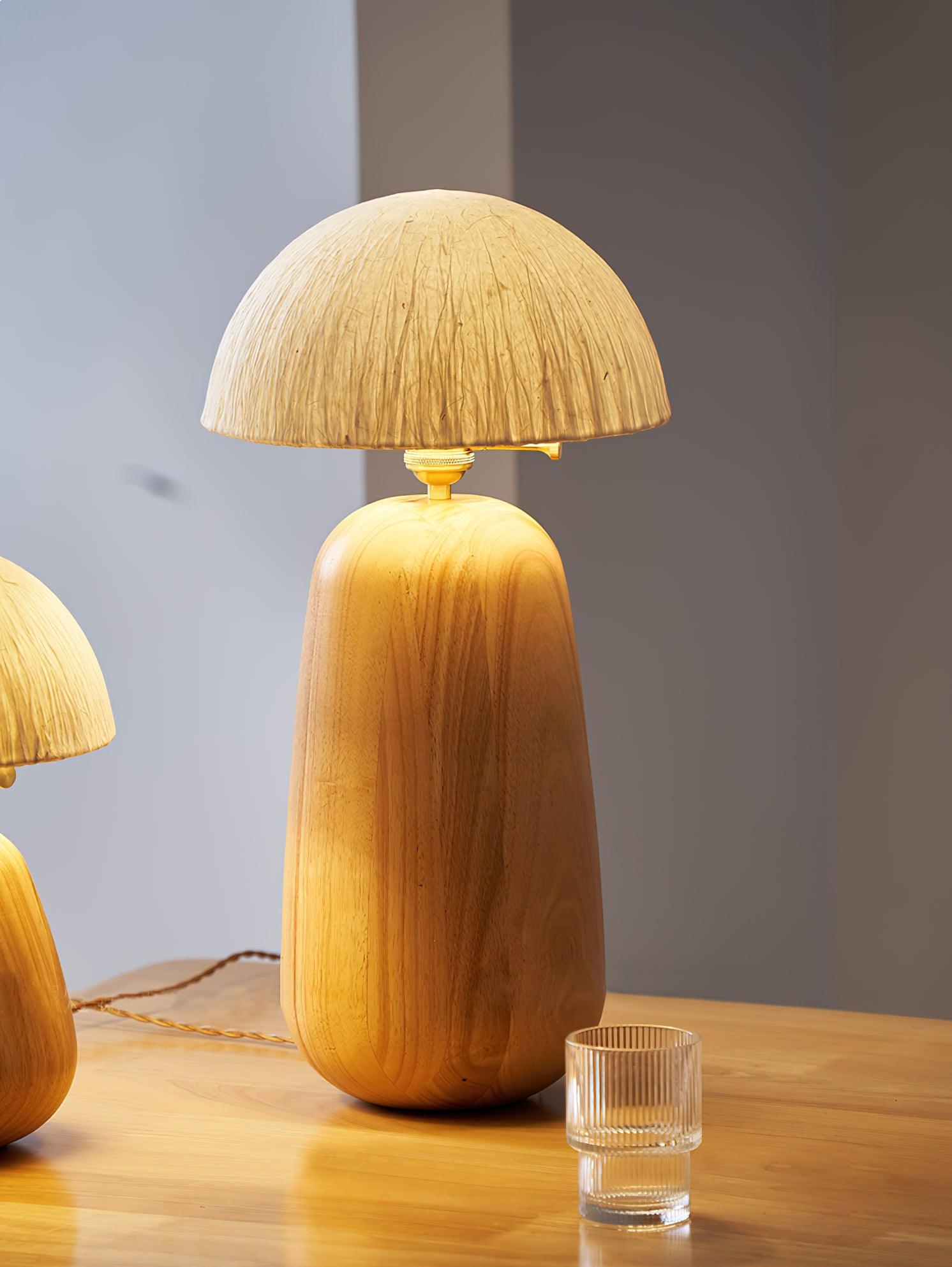 Tilia Organic Wood Table Lamp - Letslighting