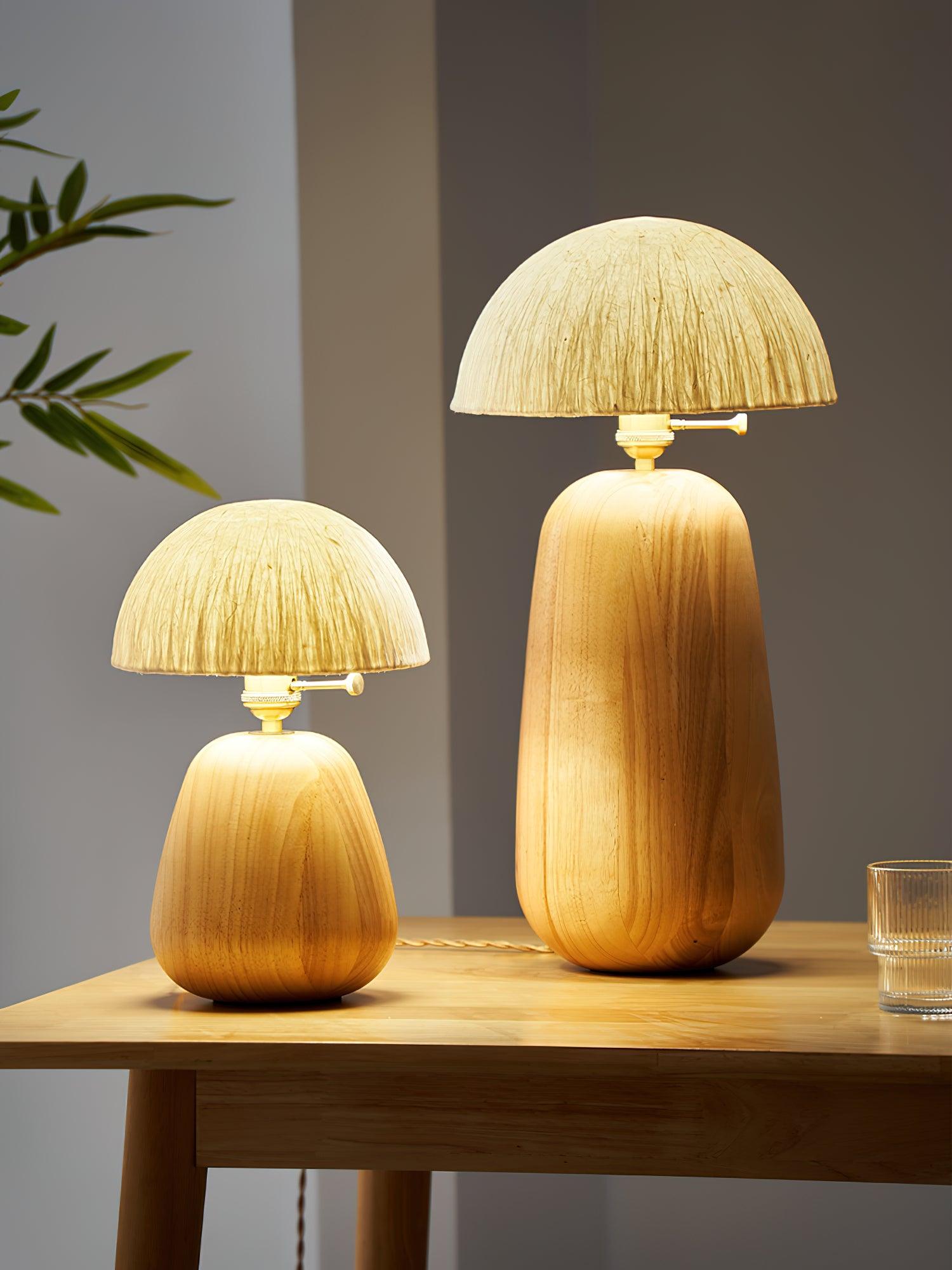 Tilia Organic Wood Table Lamp - Letslighting