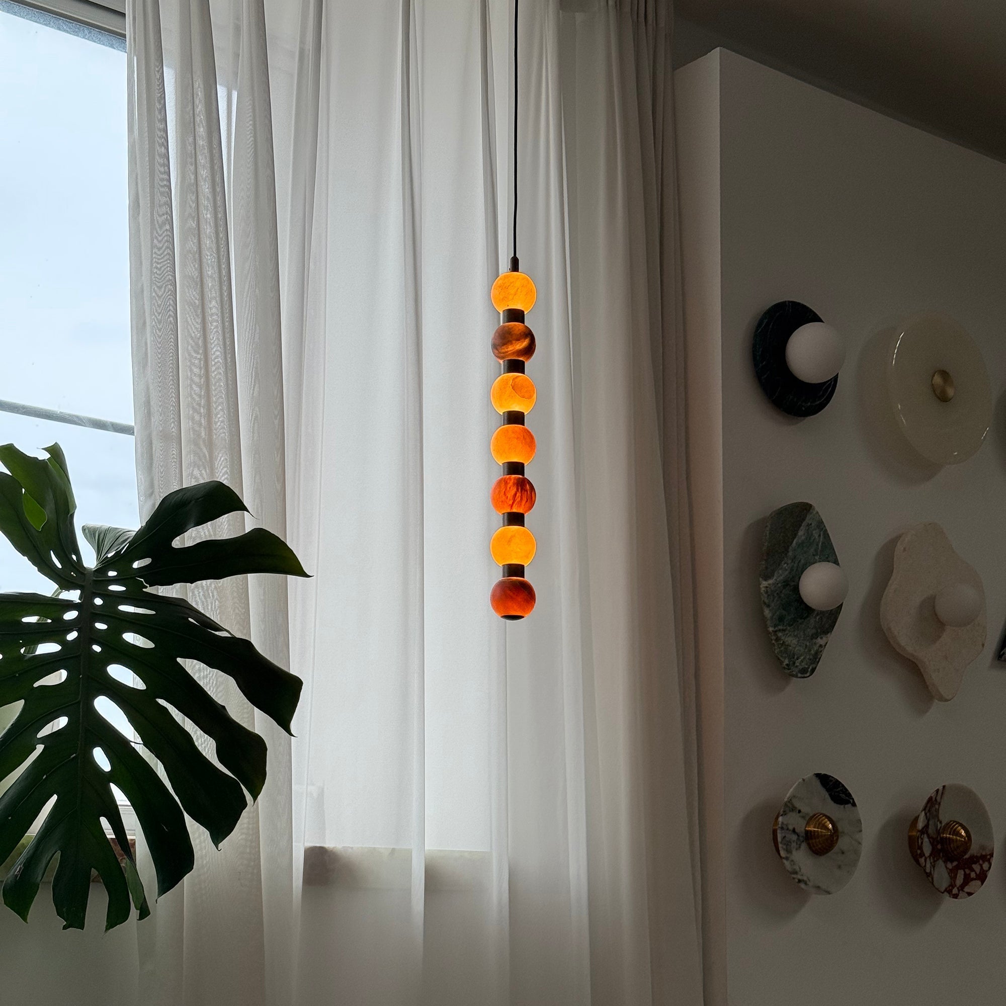 Ulshae Modern Minimalist Art Marble Pendant Lamp - Letslighting