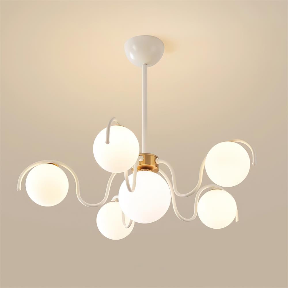 Aria Chandelier Blossom Cruving Arm - Letslighting