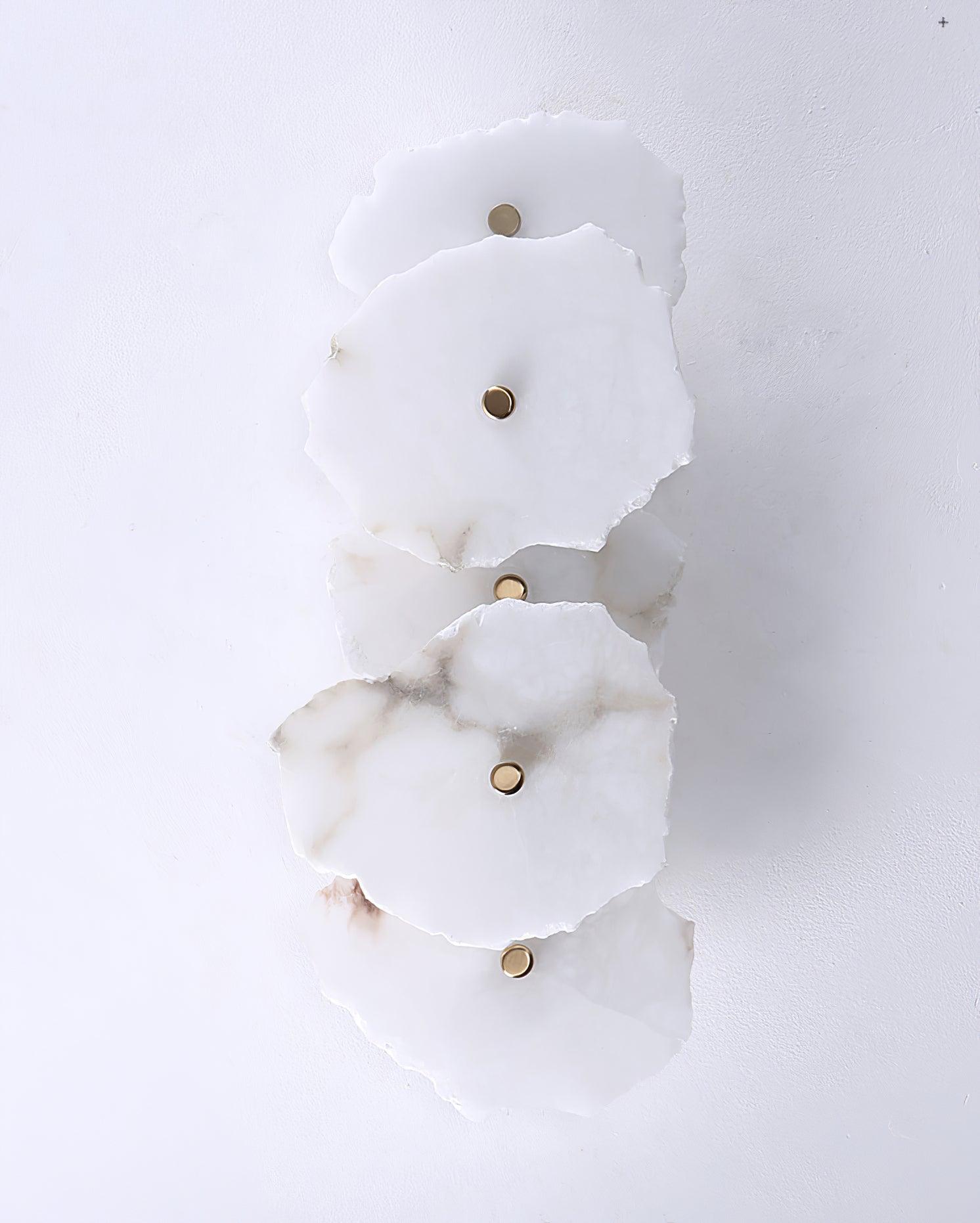 Alaeila Floral Cluster Alabaster Wall Light - Letslighting