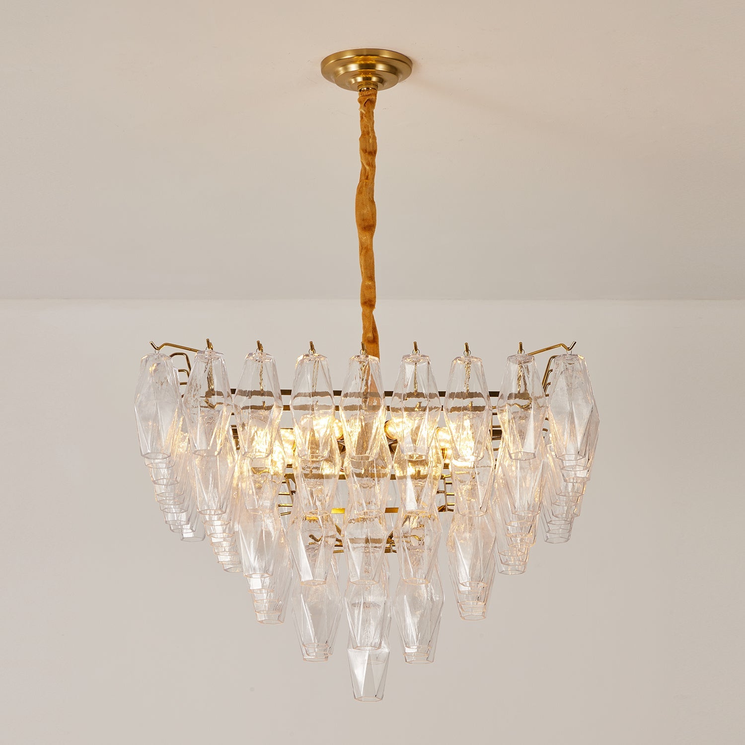 Petralyn Chandelier Prism Cascade - Letslighting
