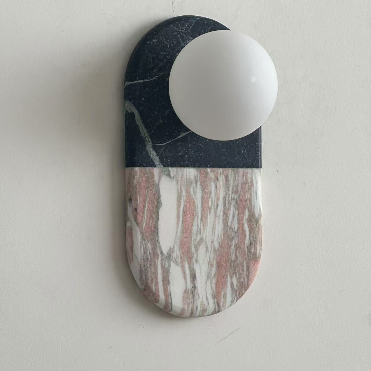 Alvynan Modern Minimalist Marble Sconce Wall Lamp - Letslighting