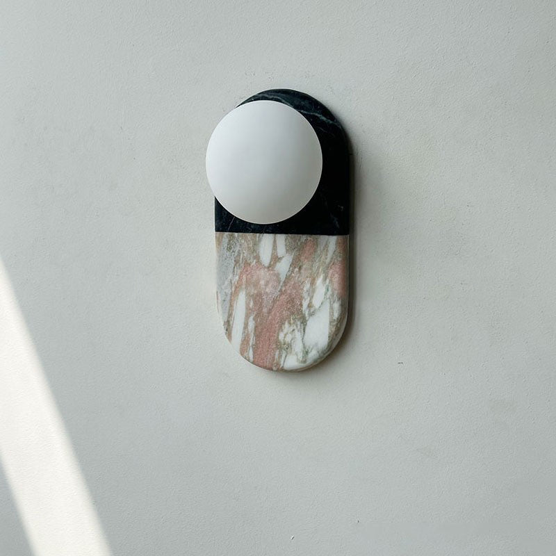 Alvynan Modern Minimalist Marble Sconce Wall Lamp - Letslighting