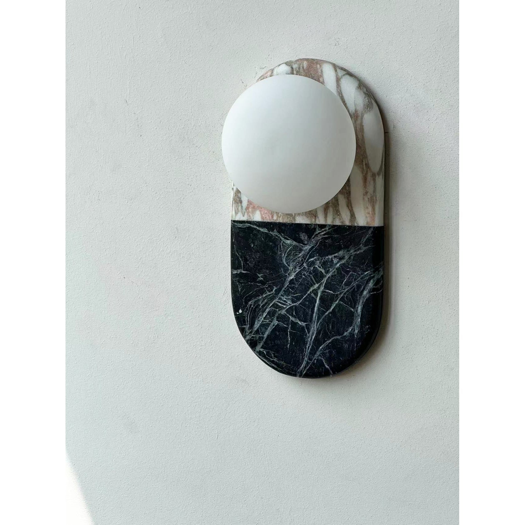 Alvynan Modern Minimalist Marble Sconce Wall Lamp - Letslighting