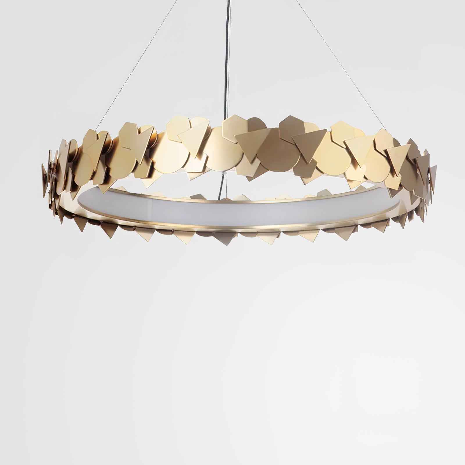 Philomenos Modern Minimalist Halo Chandelier - Letslighting