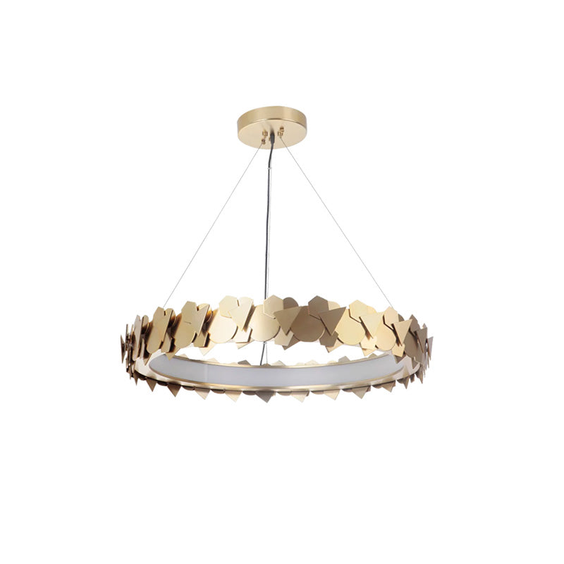 Philomenos Modern Minimalist Halo Chandelier - Letslighting