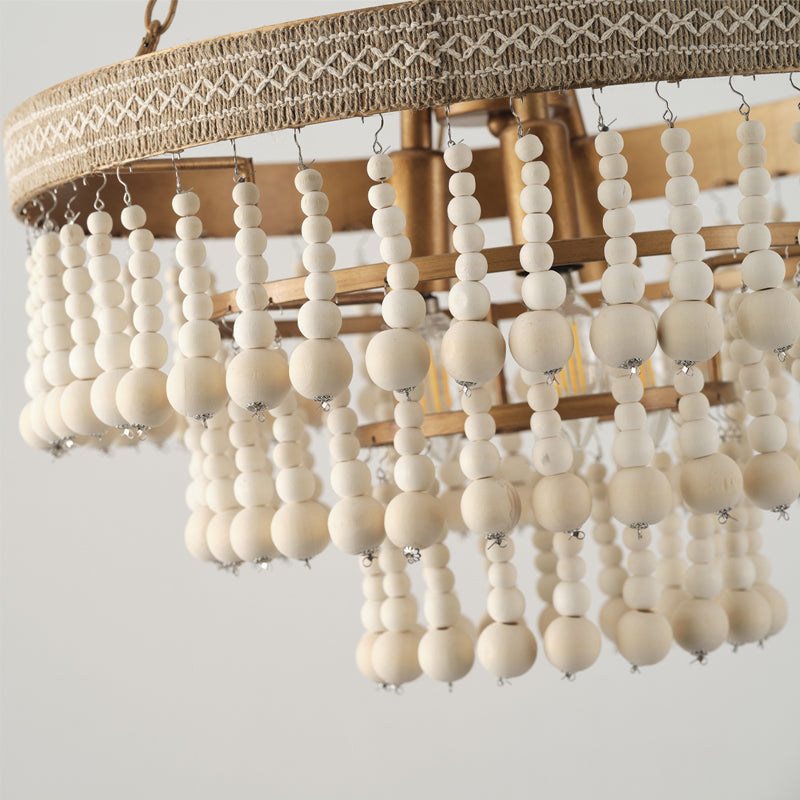 Avrinir Postmodern Luxury Large Wooden Chandelier - Letslighting