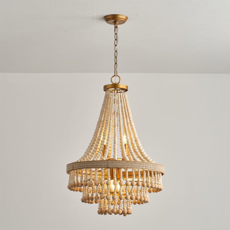 Avrinir Postmodern Luxury Large Wooden Chandelier - Letslighting