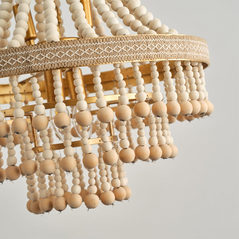 Avrinir Postmodern Luxury Large Wooden Chandelier - Letslighting