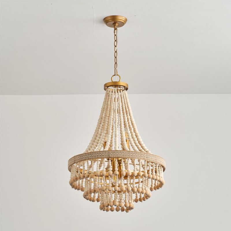 Avrinir Postmodern Luxury Large Wooden Chandelier - Letslighting