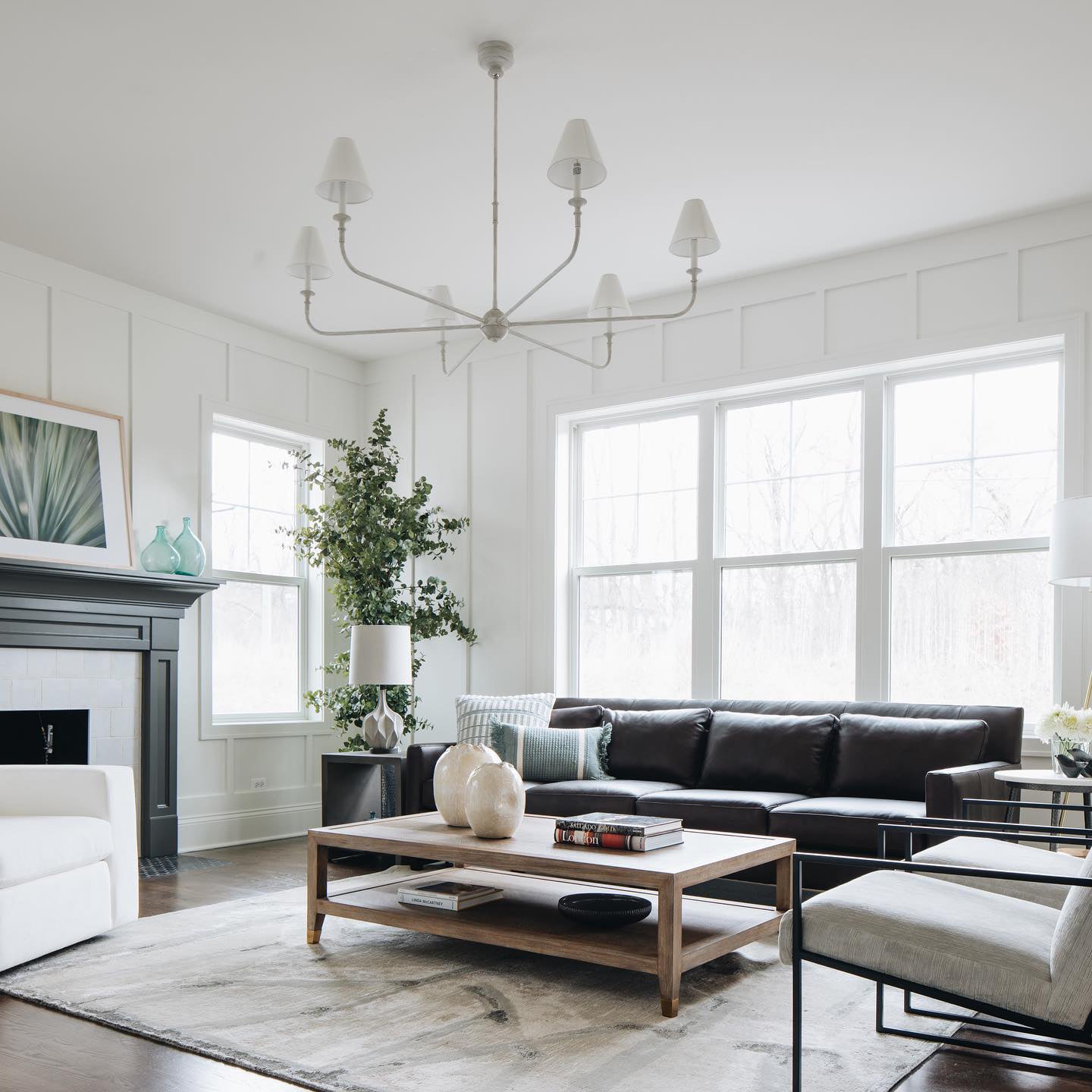 Arthaila Vintage Industrial Grande Fabric Chandelier - Letslighting