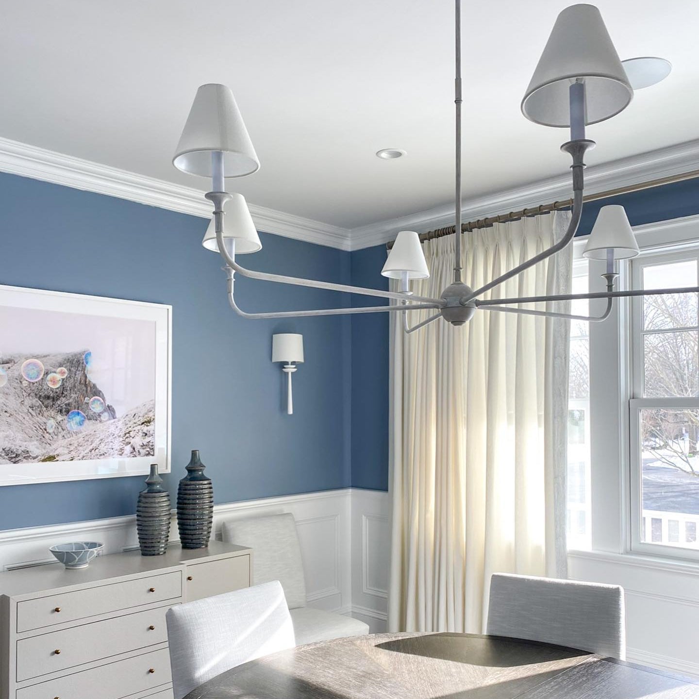 Arthaila Vintage Industrial Grande Fabric Chandelier - Letslighting