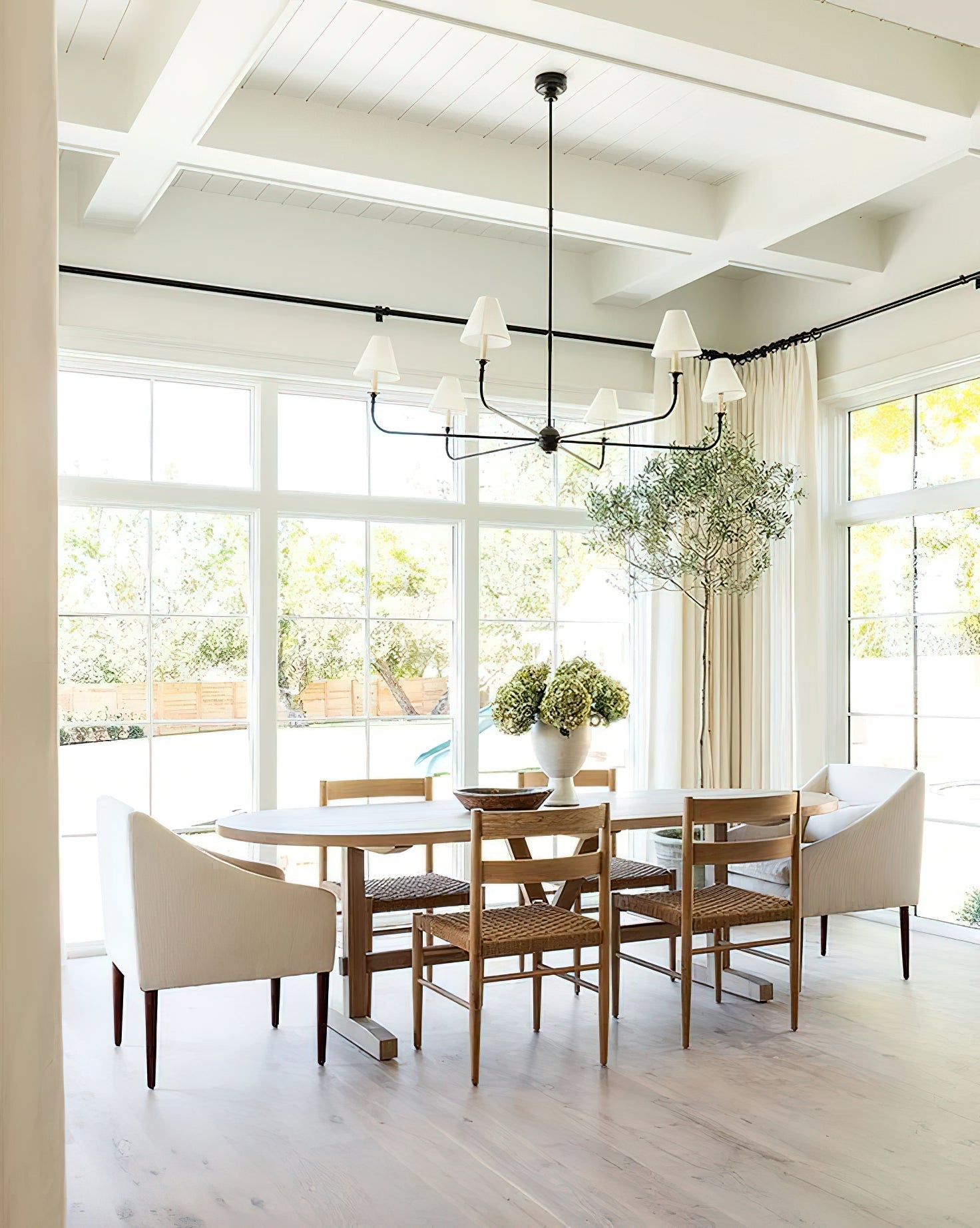 Arthaila Vintage Industrial Grande Fabric Chandelier - Letslighting