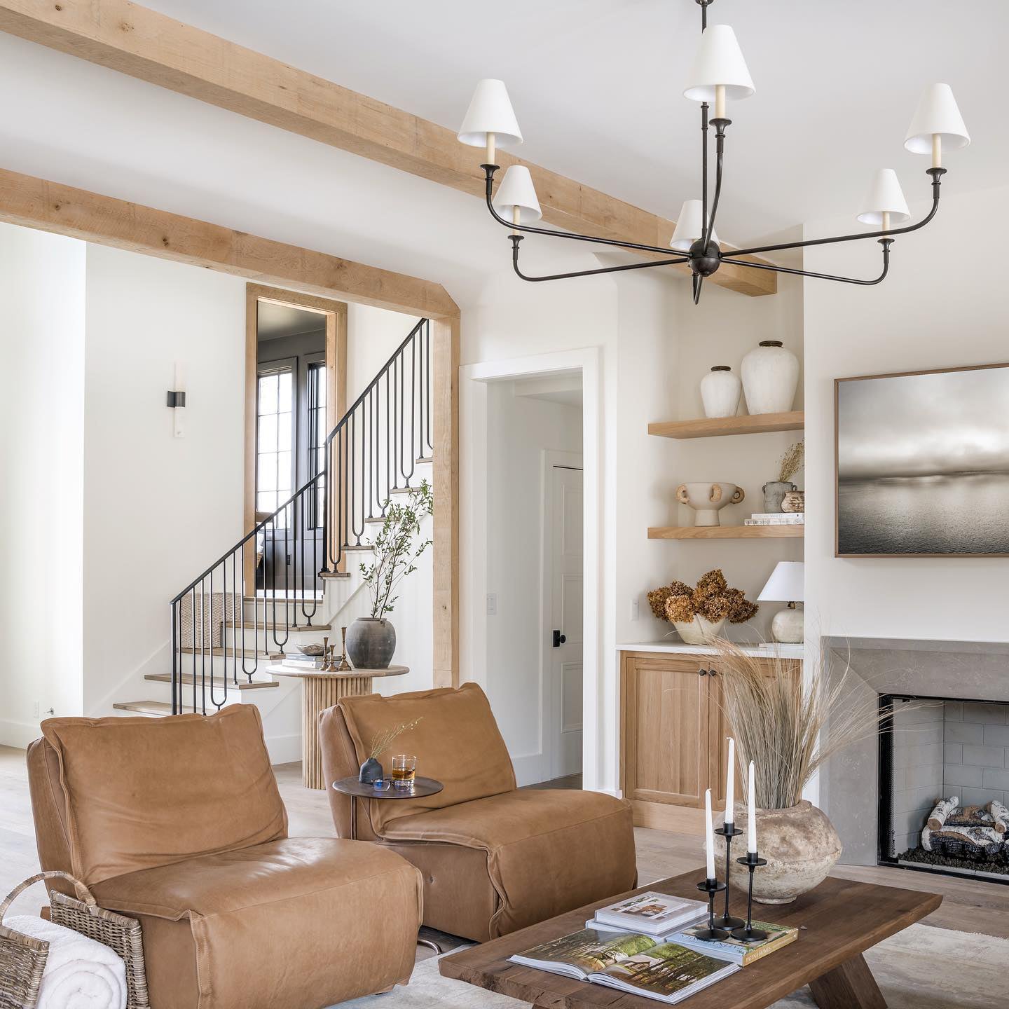 Arthaila Vintage Industrial Grande Fabric Chandelier - Letslighting