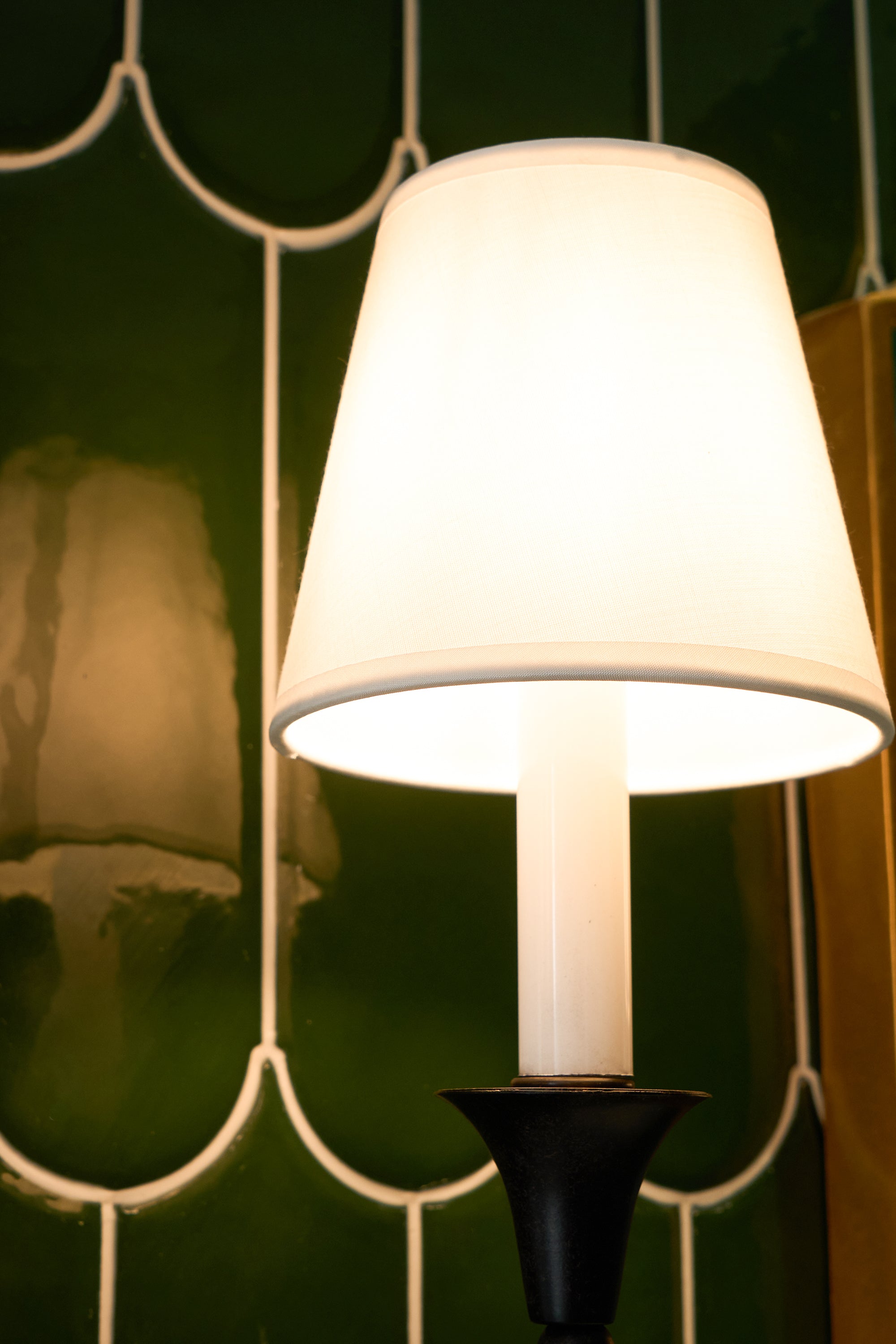 Cygnus Modern Minimalist Traditional Black Fabric Wall Lamp - Letslighting