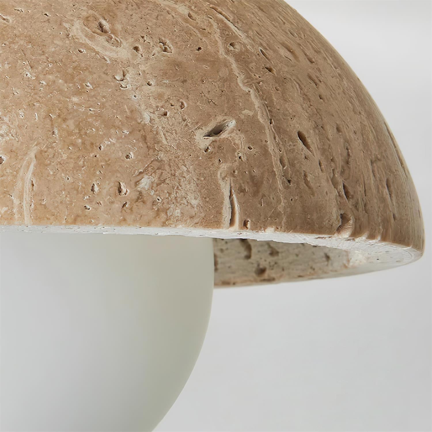 Ritta Minimalist Travertine Ceiling Light - Letslighting