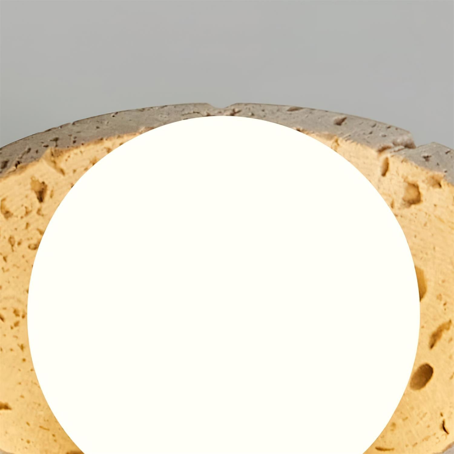 Ritta Minimalist Travertine Ceiling Light - Letslighting
