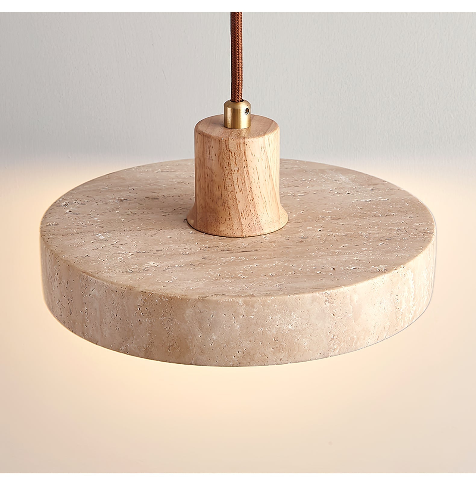 Evvynor Travertine Pendant Light - Letslighting