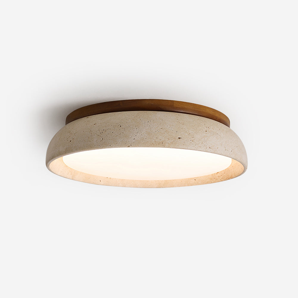 Ritta Ceiling Light Piedra Travertine