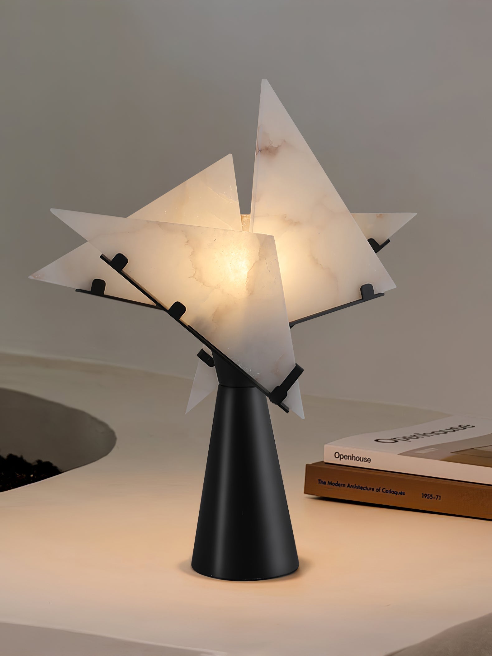 Aursilion Star Alabaster Table Lamp - Letslighting