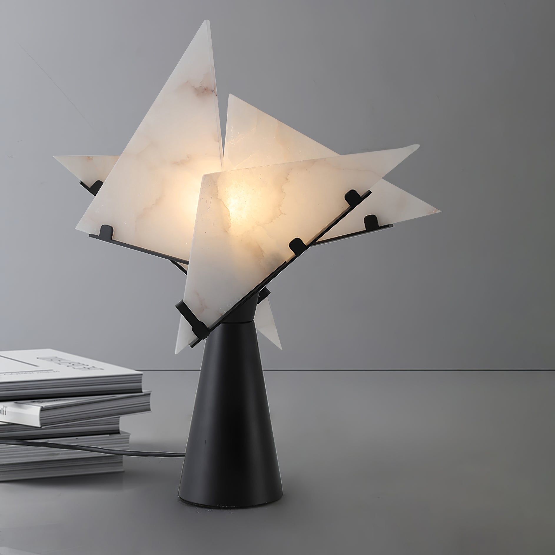 Aursilion Star Alabaster Table Lamp - Letslighting