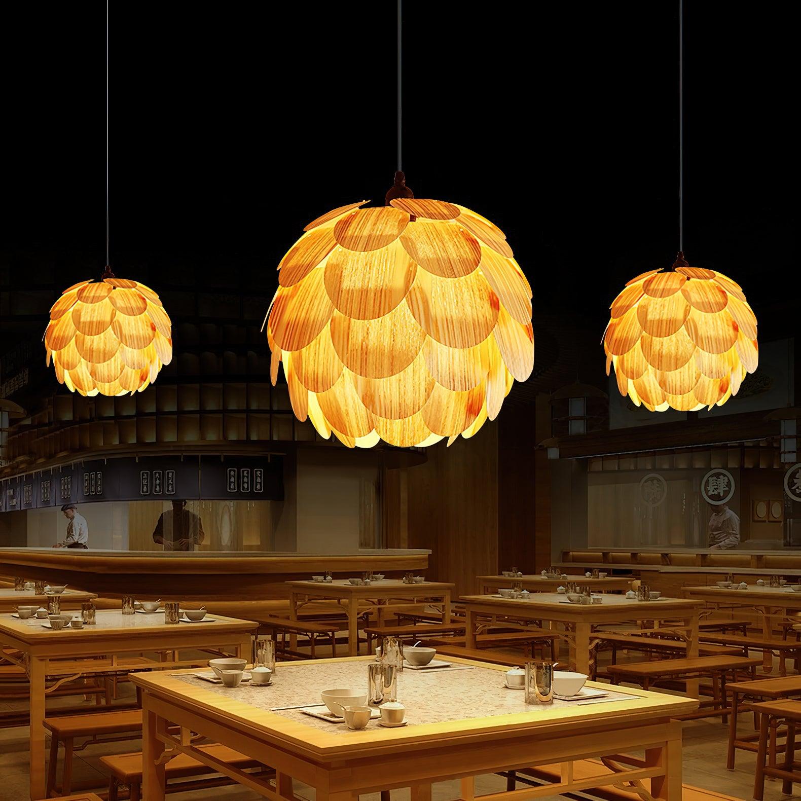 Wlara Modern Wood Pendant Light - Letslighting