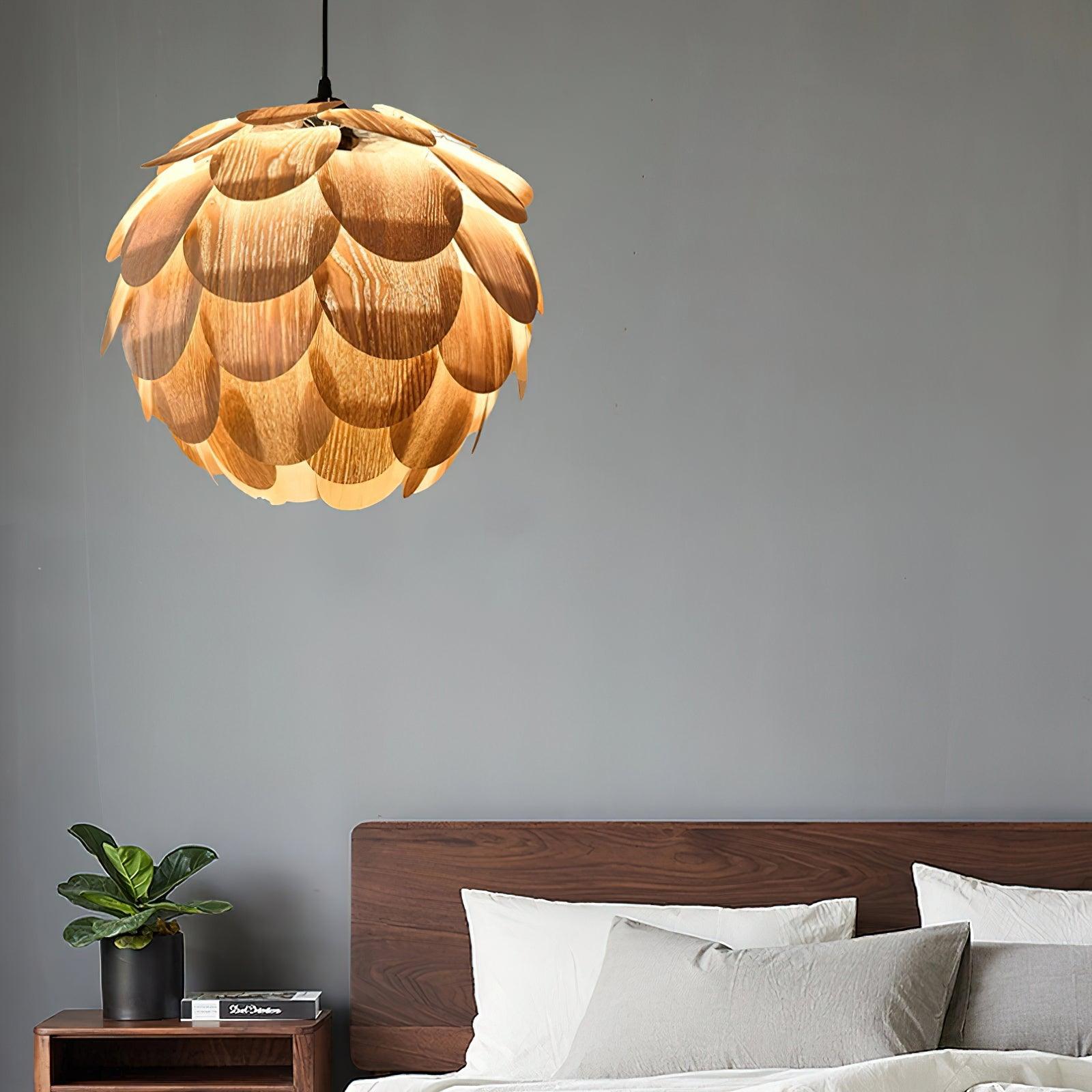 Wlara Modern Wood Pendant Light - Letslighting