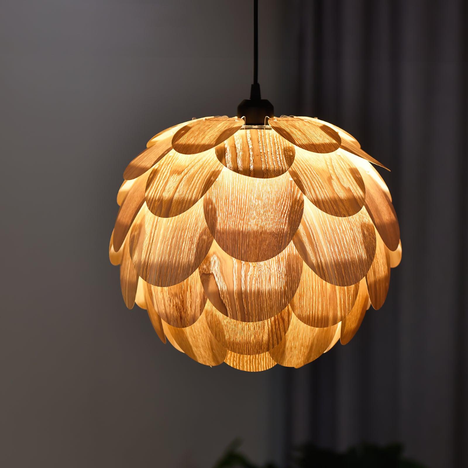Wlara Modern Wood Pendant Light - Letslighting
