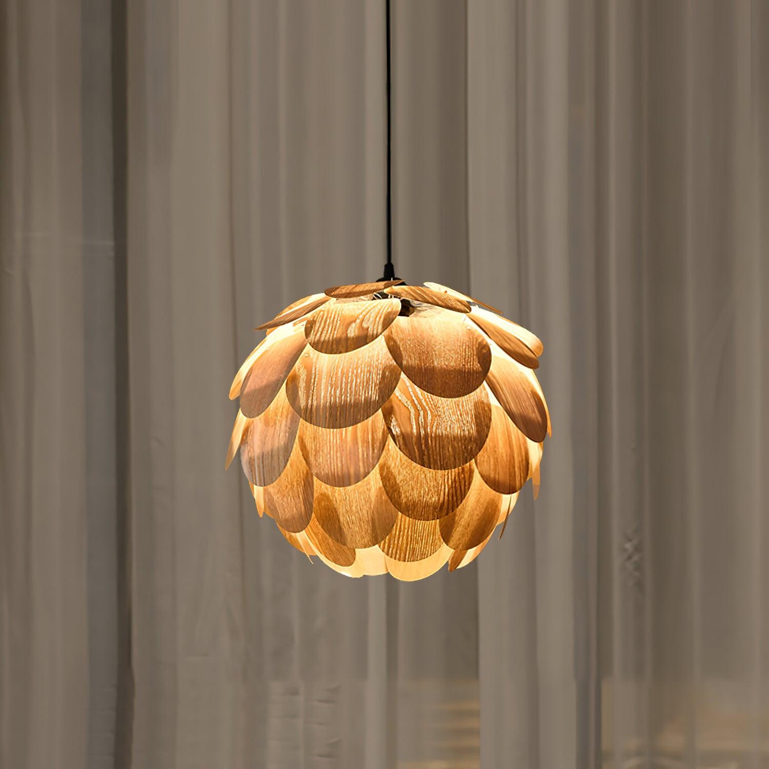 Wlara Modern Wood Pendant Light - Letslighting