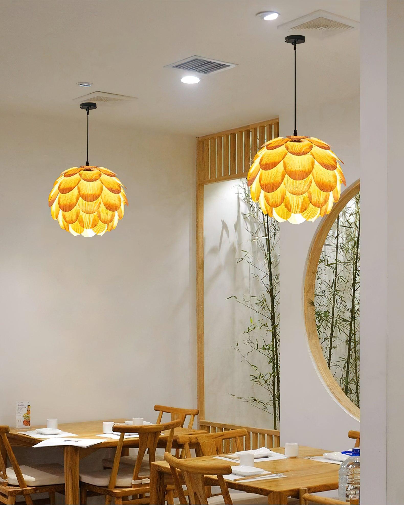 Wlara Modern Wood Pendant Light - Letslighting