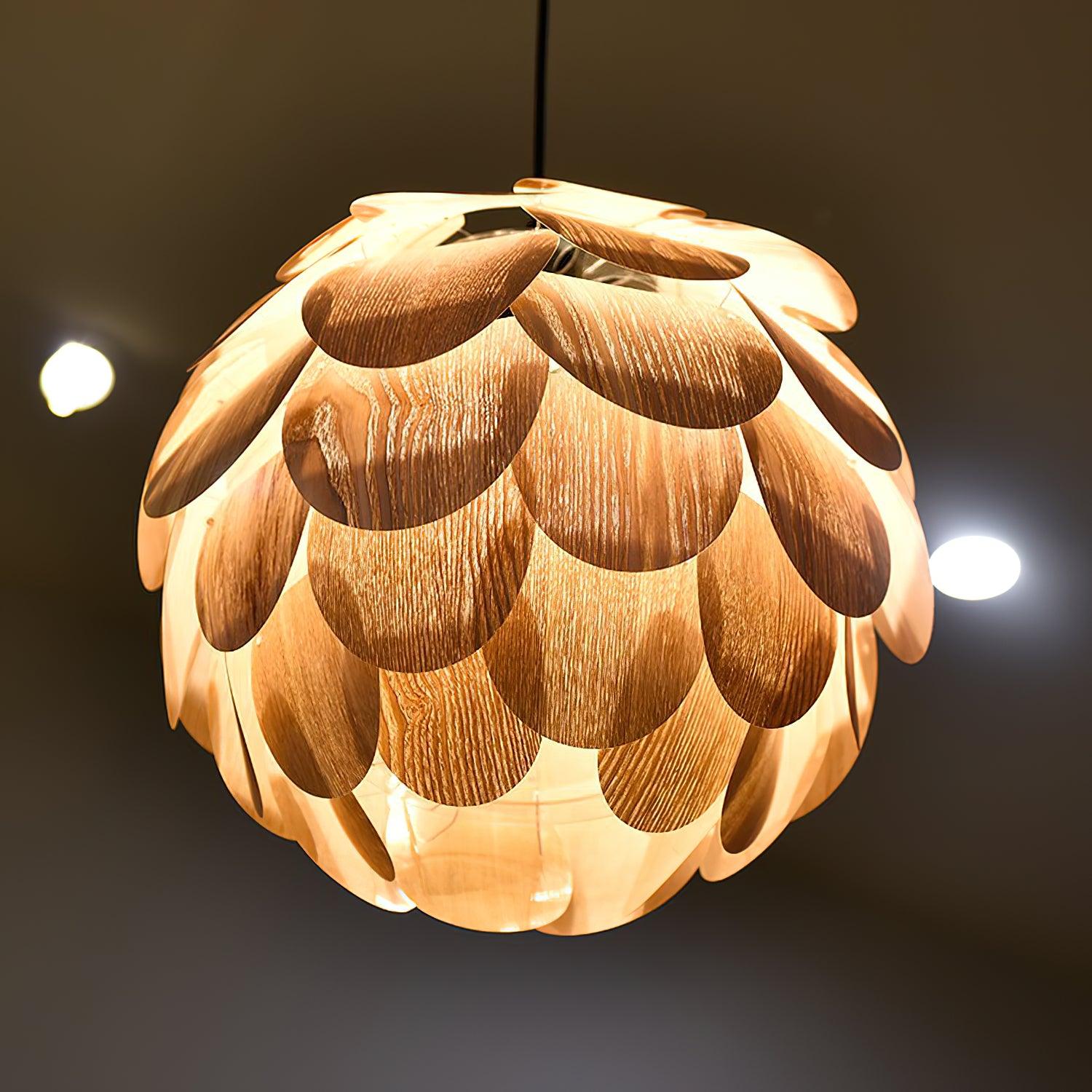 Wlara Modern Wood Pendant Light - Letslighting
