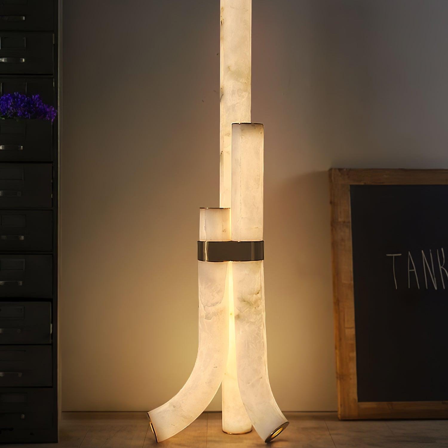 Orion Alabaster Floor Lamp