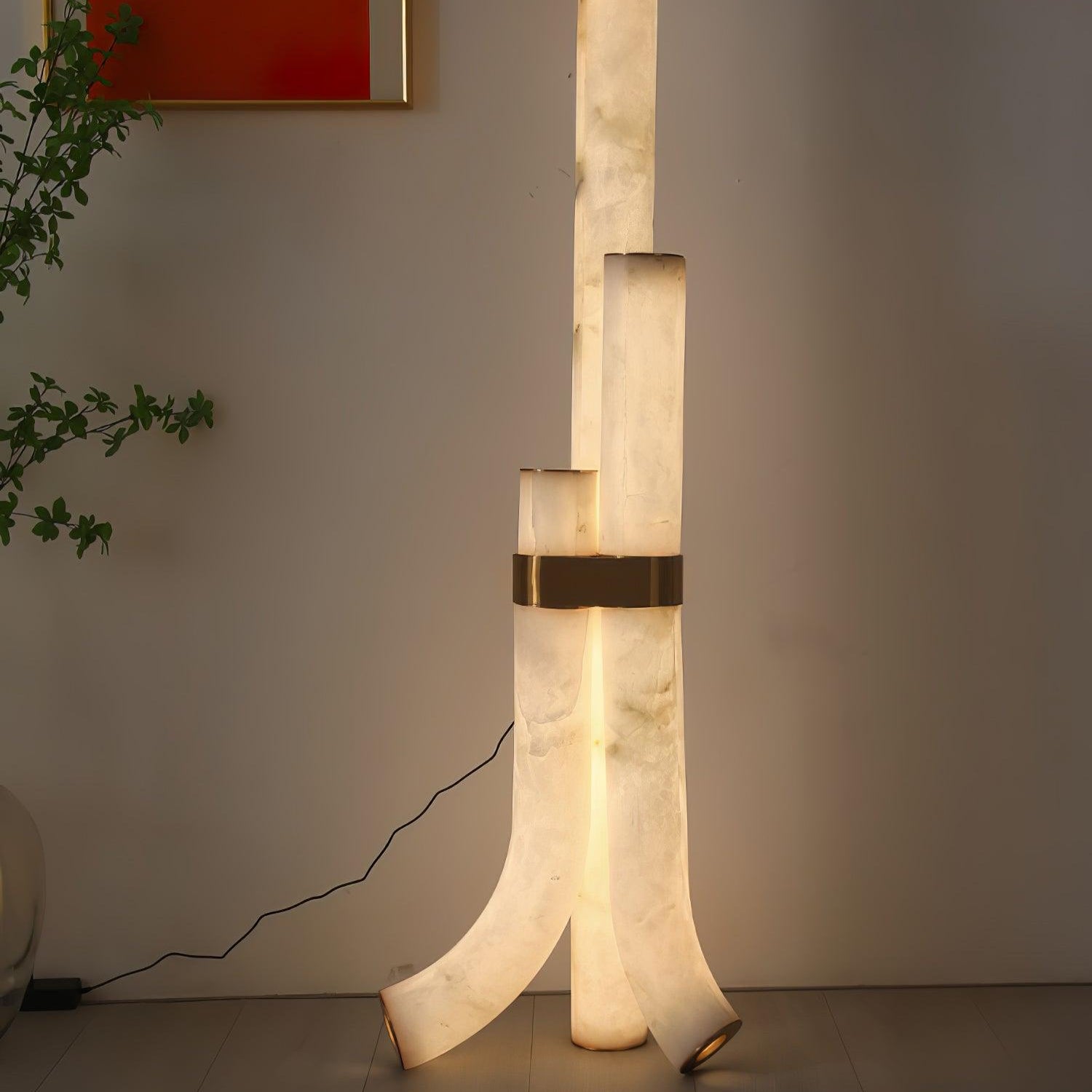 Orion Alabaster Floor Lamp