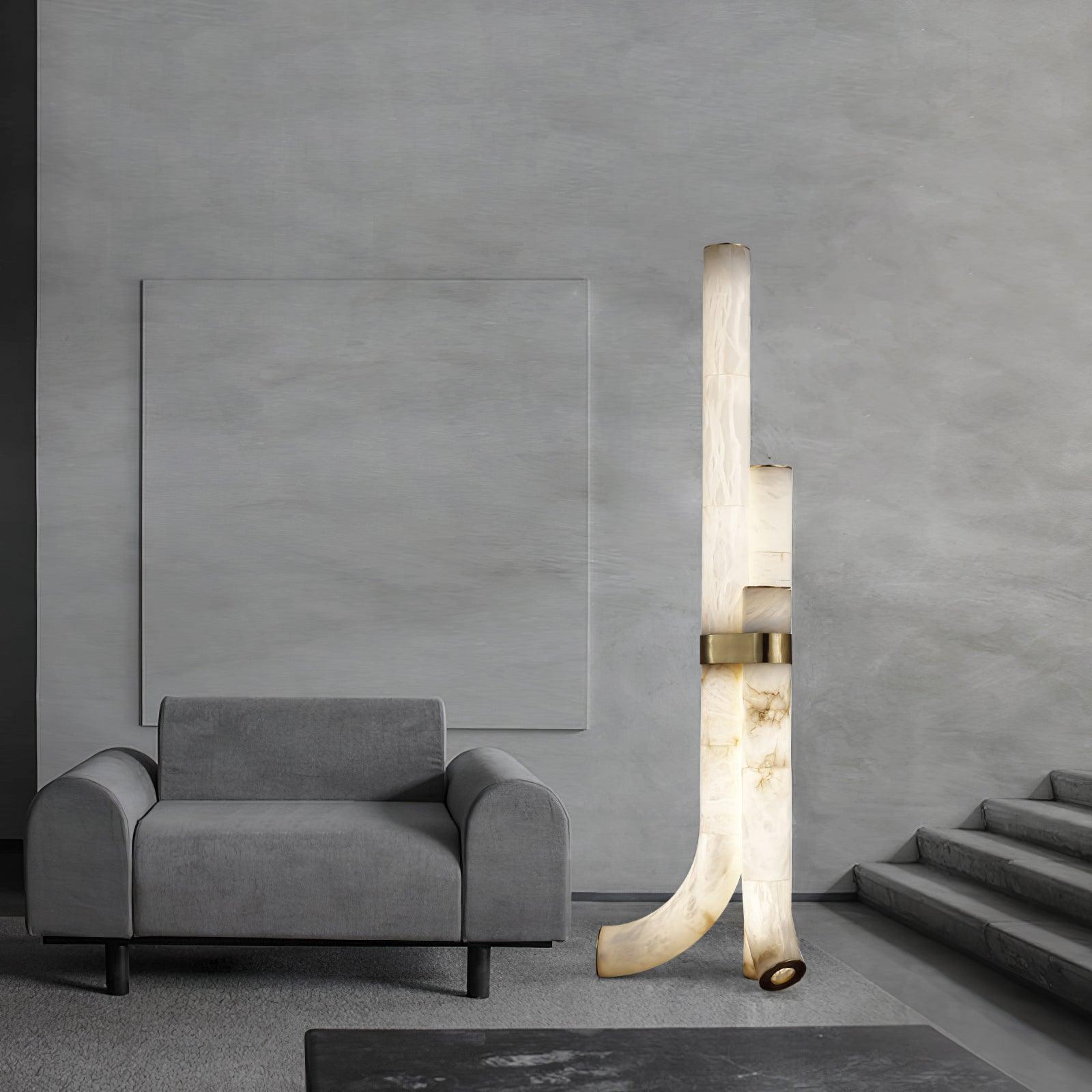 Orion Alabaster Floor Lamp