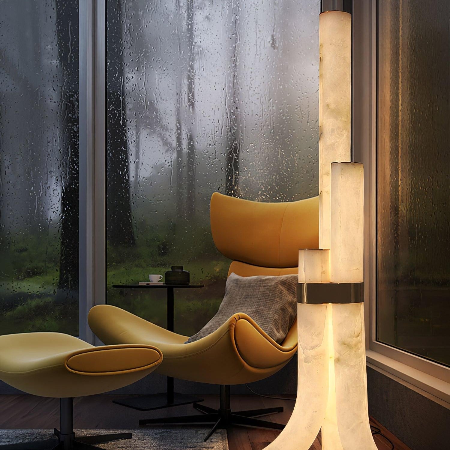 Orion Alabaster Floor Lamp