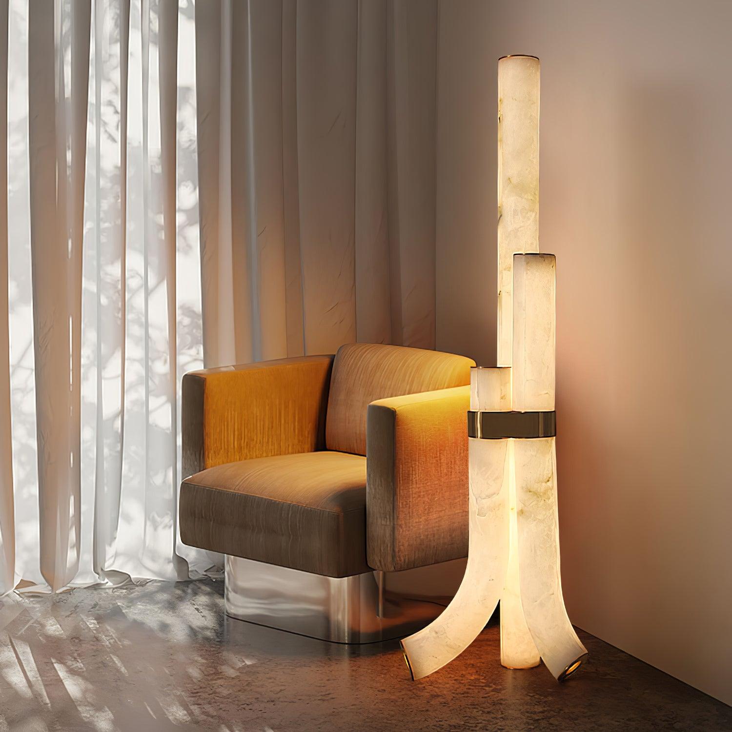 Orion Alabaster Floor Lamp