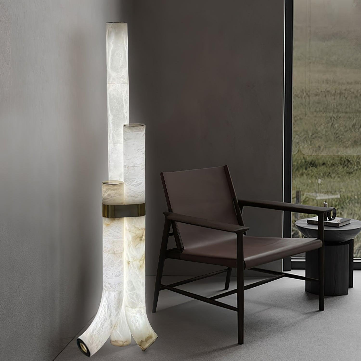 Orion Alabaster Floor Lamp