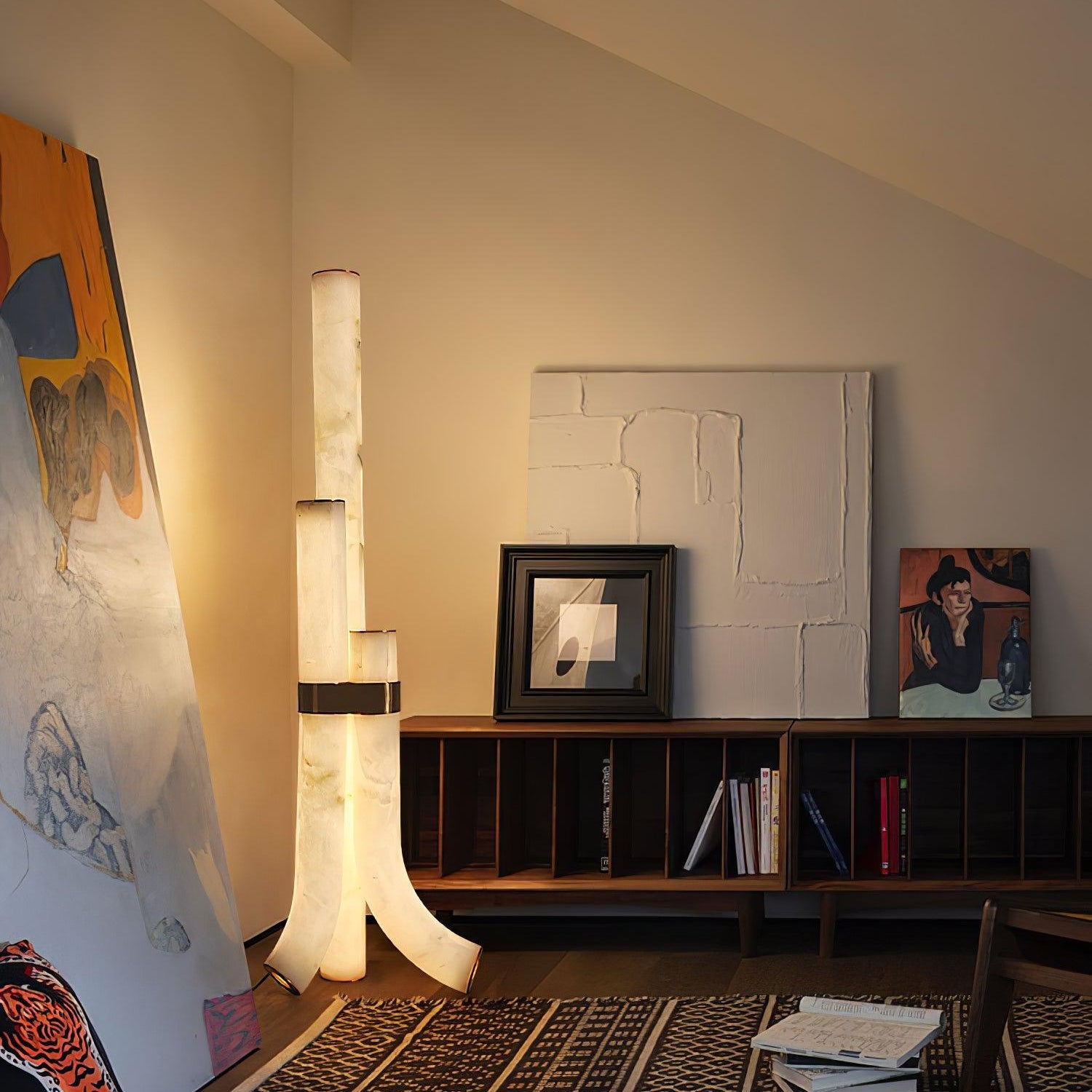 Orion Alabaster Floor Lamp