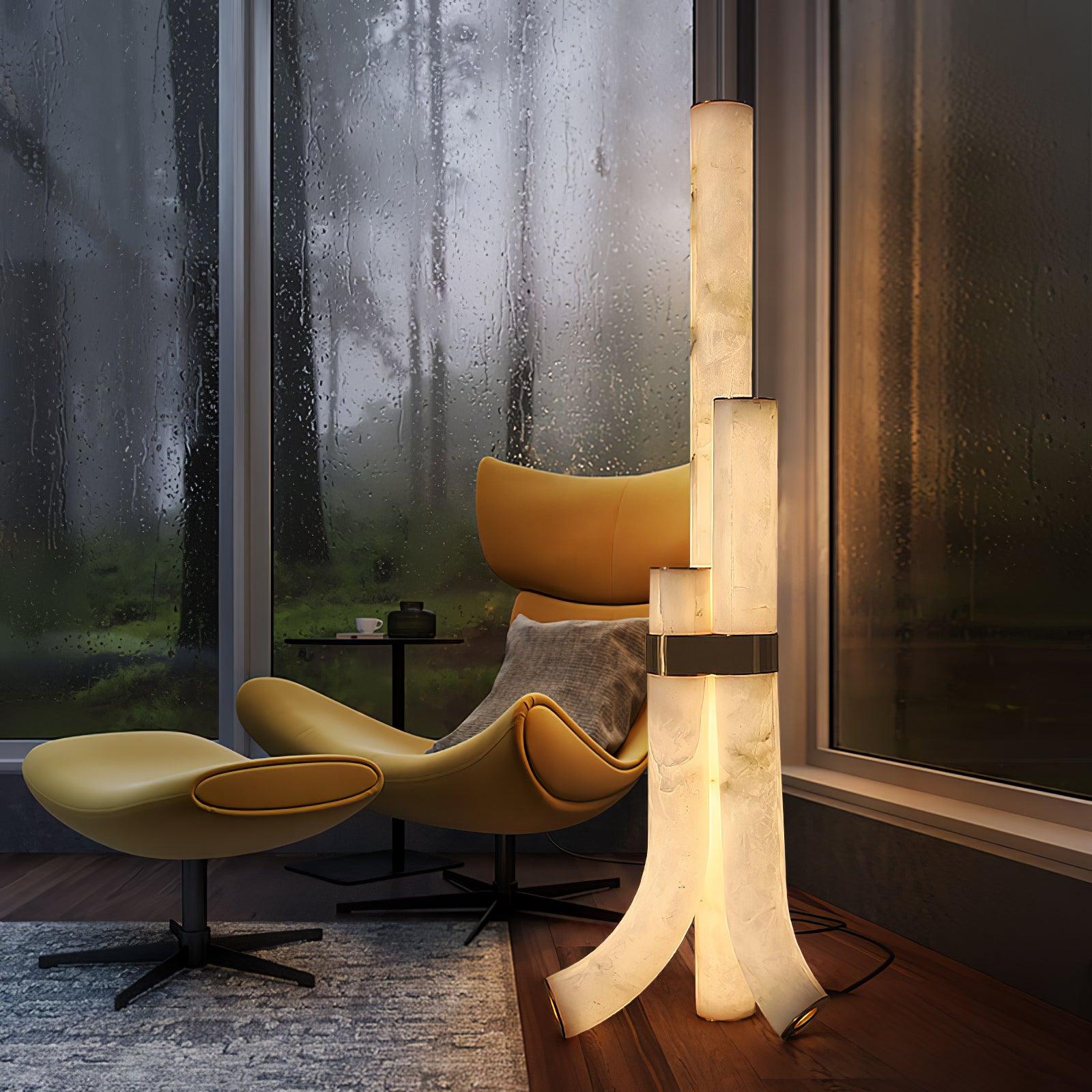 Orion Alabaster Floor Lamp