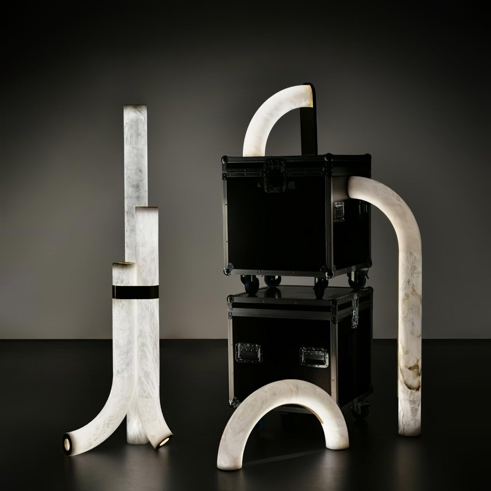 Orion Alabaster Floor Lamp