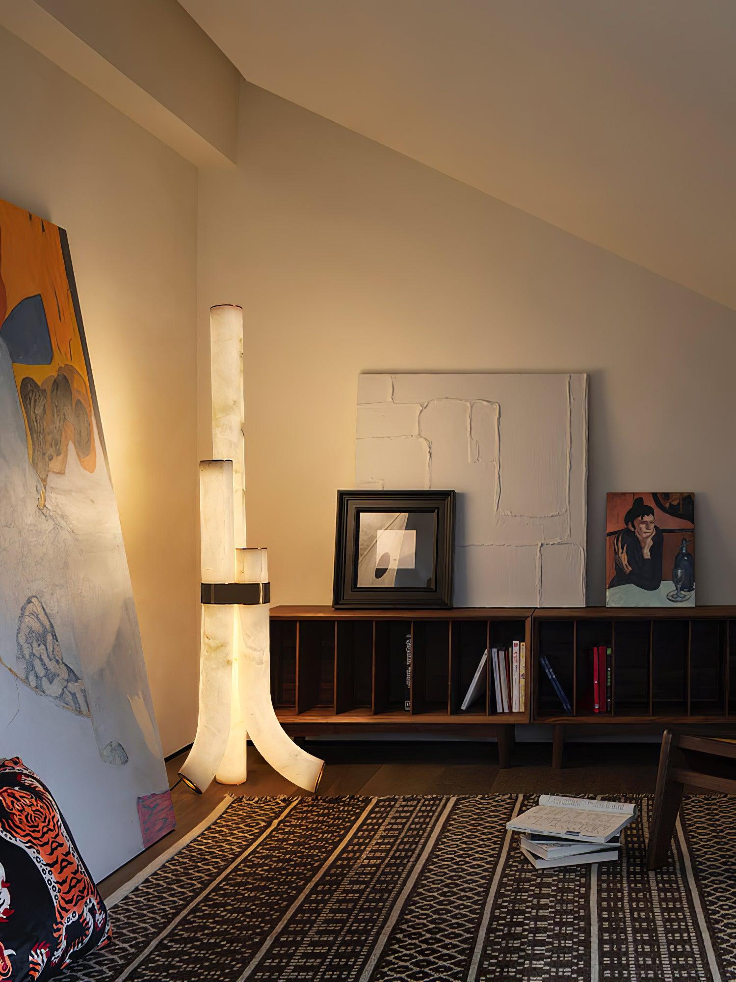 Orion Alabaster Floor Lamp